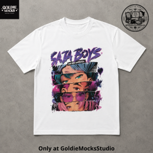Kpop Demon Hunters Shirt – Anime Streetwear Graphic Tee