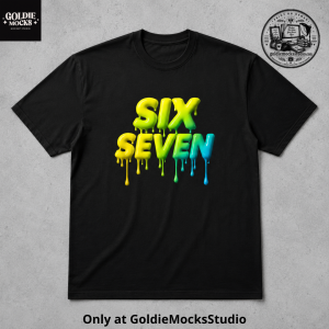 67 Shirt Color Drip Graphic Streetwear Tee – Bold Six Seven Urban Style