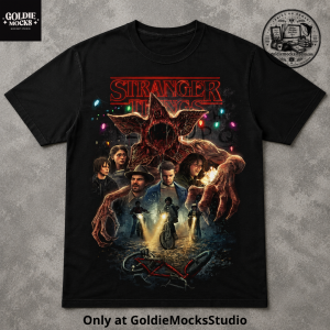 Stranger Things Shirt Vintage Hawkins Demogorgon Graphic Horror Tee 5 Stranger Things Shirt Vintage Hawkins Demogorgon Graphic Horror Tee