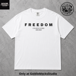 Charlie Kirk Freedom Shirt – Freedom Memorial Graphic T-Shirt 1993–2025